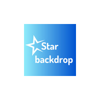 Star backdrops icon