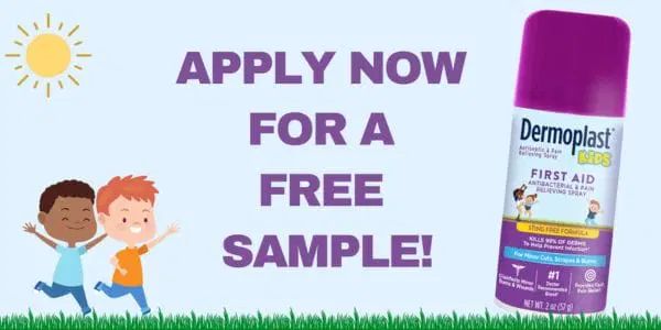 Free First Aid Spray logo