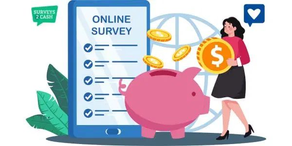 Earn Extra Money with Surveys2Cash logo
