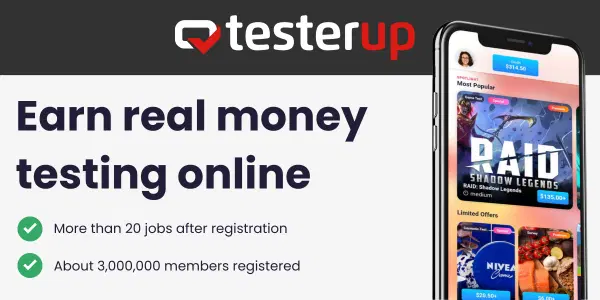 Earn Cash for Testing Games, Apps & More logo