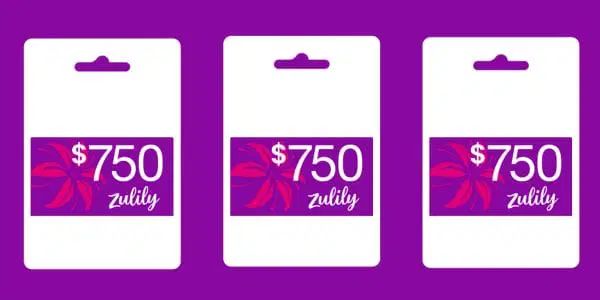 Free $750 Zulily Gift Card logo