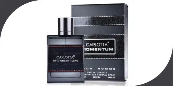 Free Carlotta Momentum Fragrance Sample logo