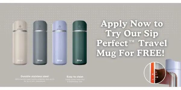 Free Travel Mug from Ninja logo