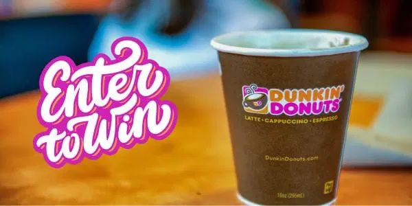 Win a Dunkin’ Donuts eGift Card logo