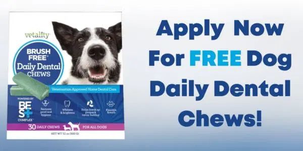 Free Daily Dental Chews for Dogs logo