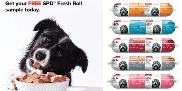 Free Dog Food Rolls logo
