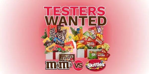 Free Skittles and M&M’s Packages logo