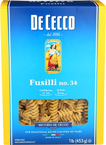 De Cecco, Fusilli #34, 16 Ounce ProductsLogo