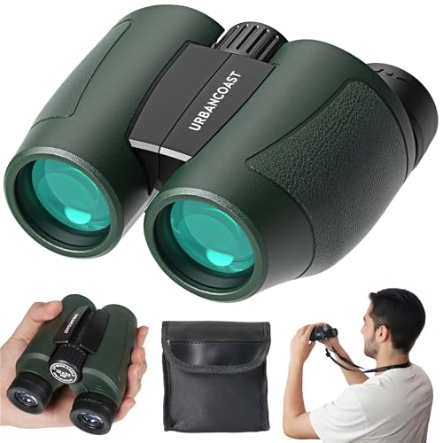 12x32 Compact Binoculars for Adults and Kids - High Powered Lightweight Small Binoculars with Large View - Super Bright Waterproof Binocular for Bird Watching Travel Cruise Ship Hiking Sports Concert ProductsLogo