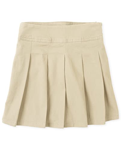 The Children's Place Girls Pleated Skort,Sandy Single,10 ProductsLogo