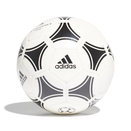 adidas Unisex-Adult Tango Glider Soccer Ball, White/Black, 4 ProductsLogo