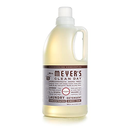 MRS. MEYER'S CLEAN DAY Liquid Laundry Detergent, Biodegradable Formula Infused with Essential Oils, Lavender, 64 oz (64 Loads) ProductsLogo