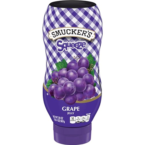 Smucker's Grape Squeezable Fruit Spread, 20 Ounces (Pack of 1) ProductsLogo