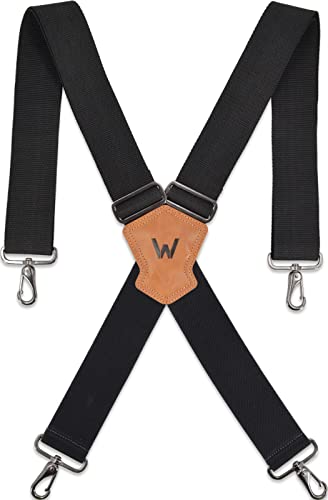 WELKINLAND 2Inch Men's Heavy Duty Suspenders w/Hooks For jeans ProductsLogo