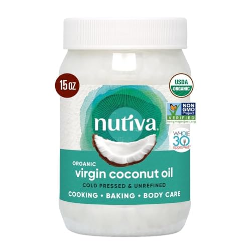 Nutiva, Organic Coconut Oil, 15 Fl Oz ProductsLogo