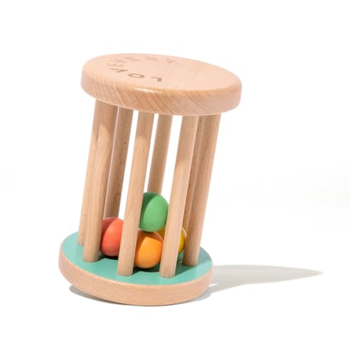 Lovevery, Montessori Rolling Rattle, Baby Rattle Starting at 12 Weeks ProductsLogo