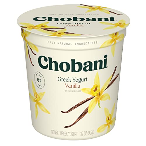 Chobani® Vanilla Blended Non-Fat Greek Yogurt 32oz ProductsLogo