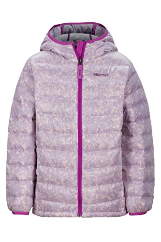 Marmot Nika Girls' Down Puffer Jacket, Fill Power 550, Purple Orchid, Large ProductsLogo