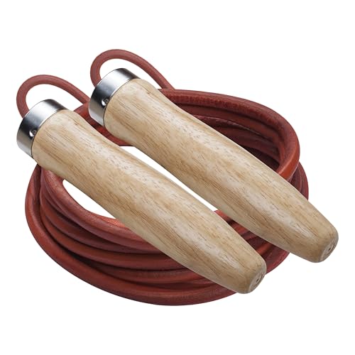Champion Sports Leather Ball Bearing Jump Rope - Multiple Sizes , 9-Feet ProductsLogo