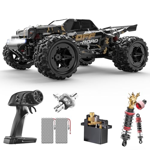 DEERC 9309E 1/16 All Terrain Fast RC Cars for Adults 40KPH,4WD Electric Off-Road Remote Control Monster Truck,2.4Ghz High Speed Car,Waterproof Monster Truck with 2 Batteries for Boys & Kids ProductsLogo