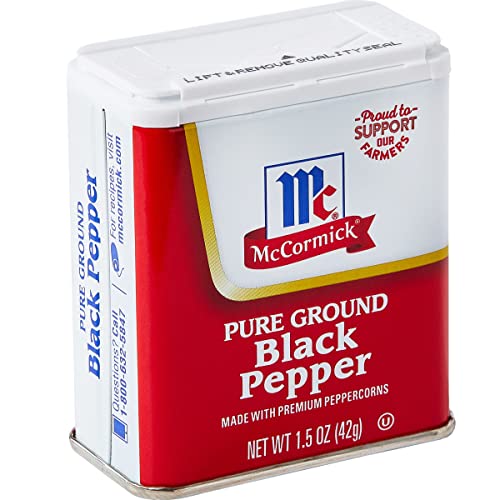 McCormick Pure Ground Black Pepper, 1.5 oz ProductsLogo