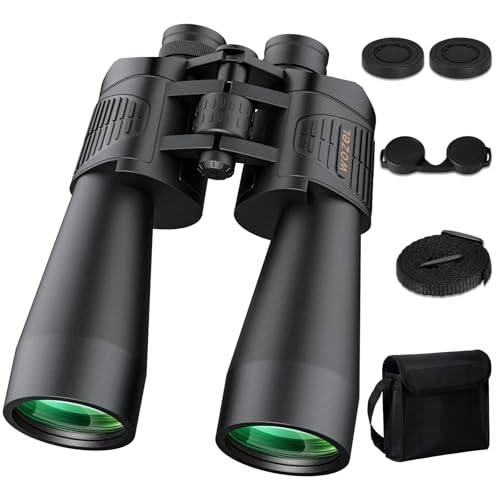 20x70 Binoculars for Adults High Powered - WOZEL HD Bird Binoculars with Clear Low Light Vision - Powerful Binocular for Bird Watching Hunting Travel Outdoor Hiking ProductsLogo