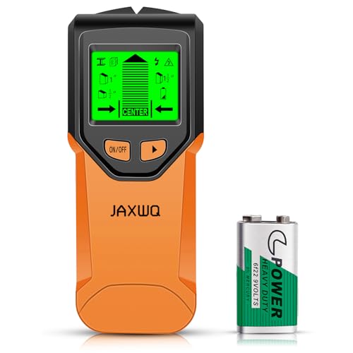 Stud Finder Wall Scanner - 5 in 1 Stud Finder Tool w/Microprocessor Chip and HD LCD Display, Stud Detector Beam Finders for the Center and Edge of Wood AC Wire Metal Studs Joist Pipe (Lox) ProductsLogo