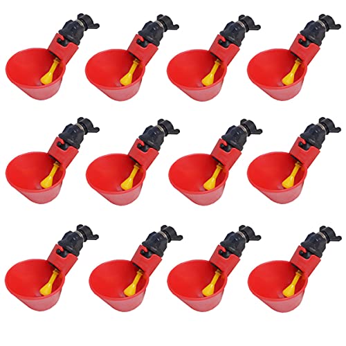 DoubleWood 12Pack Fully Automatic Poultry Drinking Machine Chicken Drinking Watering Cups (12) ProductsLogo
