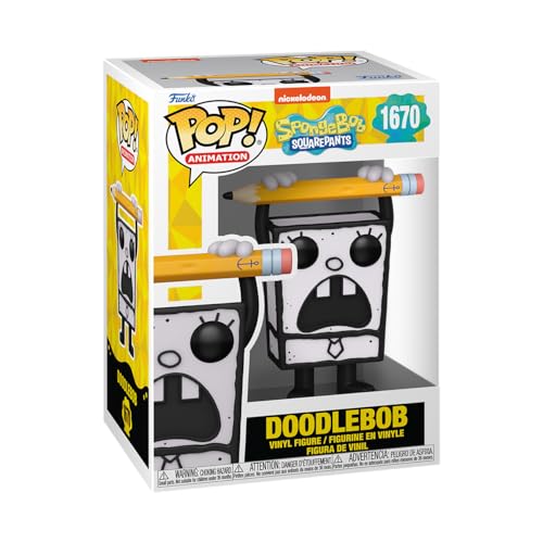 Funko POP! TV: Spongebob Squarepants 25th Anniversary - Doodlebob - Collectable Vinyl Figure - Gift Idea - Official Merchandise - for Kids & Adults - TV Fans - Model Figure for Collectors and Display ProductsLogo