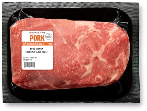 Amazon Grocery, Pork Shoulder Blade Roast, Bone-In, Weight Varies ProductsLogo