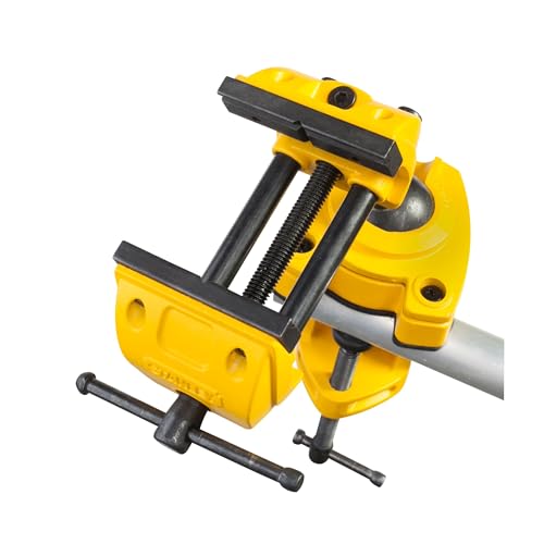 Stanley 1-83-069 MaxSteel Multi Angle Hobby Vice, Yellow/Black ProductsLogo
