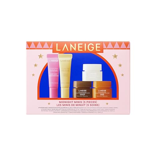 LANEIGE Midnight Minis: Limited-Edition Holiday Lip Care Gift Set for Day & Night Hydration ProductsLogo