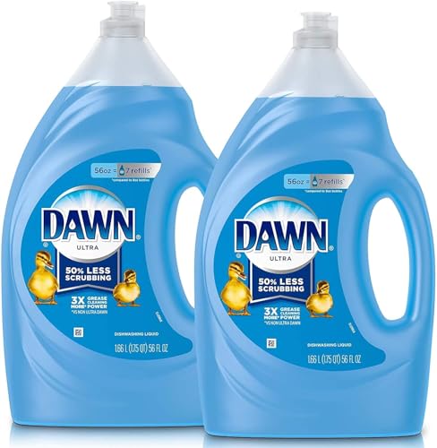 Dawn Dish Soap Ultra Dishwashing Liquid, Dish Soap Refill, Dish Detergent Liquid, Original Scent, 56 Fl Oz (Pack of 2) ProductsLogo