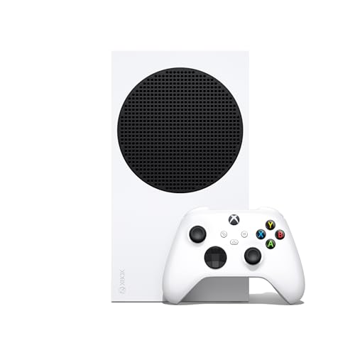 Xbox Series S - All Digital Gaming Console - 512GB SSD - Includes Xbox Wireless Controller - 120FPS - Robot White ProductsLogo
