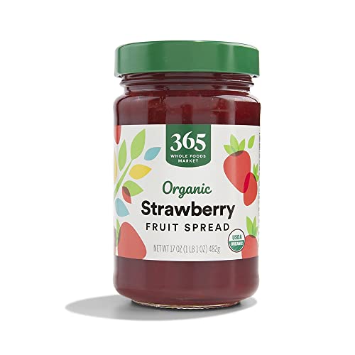 365 by Whole Foods Market, Organic Strawberry Fruit Spread, 17 Ounce ProductsLogo
