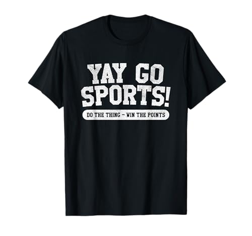 Yay Go Sports! Funny Sports T-Shirt ProductsLogo