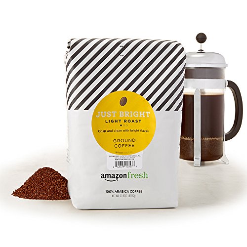 Amazon Fresh, Just Bright Ground Coffee, Light Roast, 32 Oz ProductsLogo