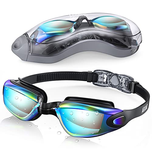 Aegend Swim Goggles, Swimming Goggles No Leaking Full Protection Adult Men Women Youth ProductsLogo