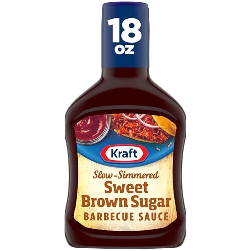 Kraft Sweet Brown Sugar Slow-Simmered Barbecue Sauce, 18 oz Bottle ProductsLogo