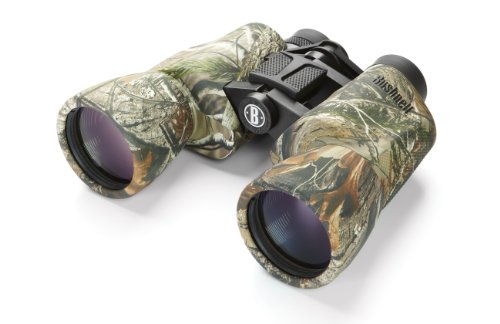 Bushnell PowerView 10 x 50mm Porro Prism Instafocus Binoculars, Realtree AP ProductsLogo