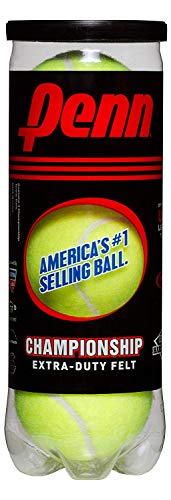 Penn Championship Extra Duty Felt Tennis Balls - 6 Cans, 18 Balls, Yellow ProductsLogo
