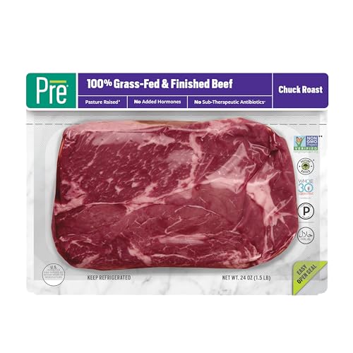 Pre, Beef Chuck Roast, Grass-Fed, Pasture-Raised, 1.5 lb ProductsLogo