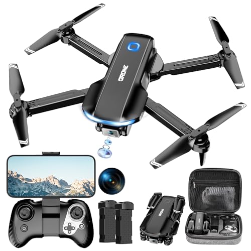 Drone with Camera 1080P HD FPV Foldable Drone for Adults and Beginners, RC Quadcopter with Gravity Control, One Key Take Off/Land, Optical Flow Positioning, 360° Flip, 3 Speed Mode, Waypoint Fly ProductsLogo