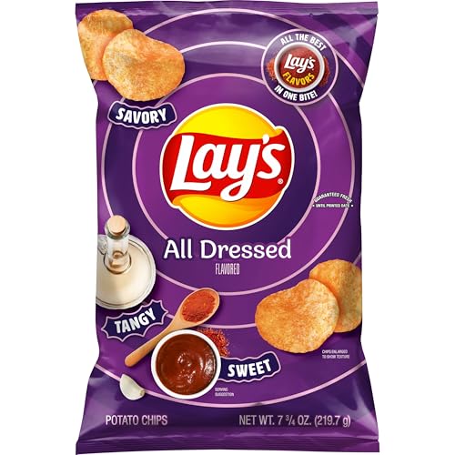 Lay's Potato Chips, All Dressed, 7.75 oz Bag ProductsLogo