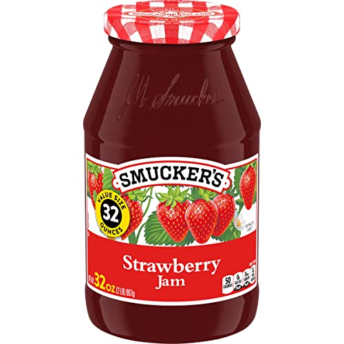 Smucker's Strawberry Jam, 32 Ounces ProductsLogo