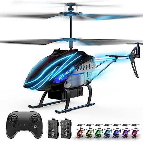 BUSSGO RC Helicopter, Remote Control Helicopter for Kids with 30Mins Flight(2 Batteries), 7+1 LED Light Modes, Altitude Hold, RC Toys for Boys Girls ProductsLogo