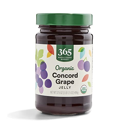 365 by Whole Foods Market, Organic Concord Grape Jelly, 17.5 Ounce ProductsLogo