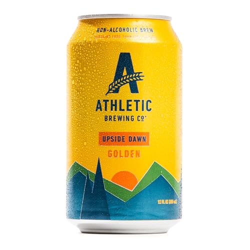 ATHLETIC BREWING CO Upside Dawn NA Golden Ale 6pk Cans, 12 FZ ProductsLogo