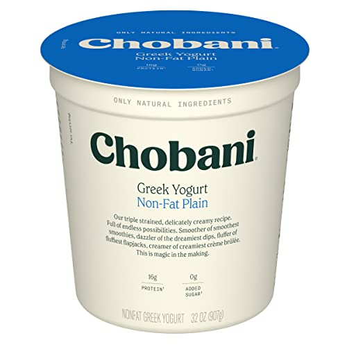 Chobani® Non-Fat Plain Greek Yogurt 32oz ProductsLogo
