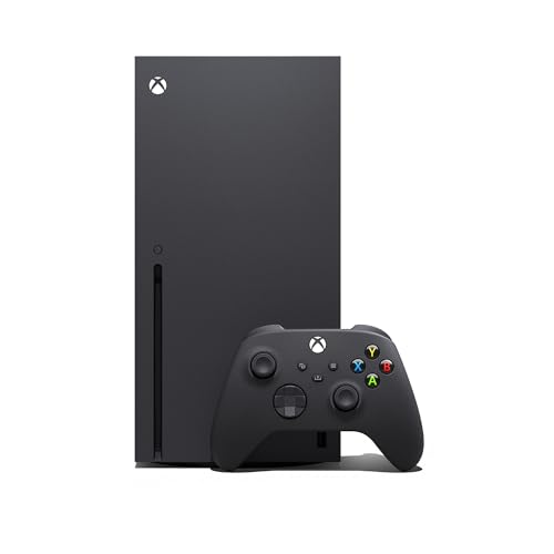Xbox Series X - Gaming Console - 1TB SSD - Includes Wireless Controller - 4K Gaming - 120FPS - Carbon Black ProductsLogo